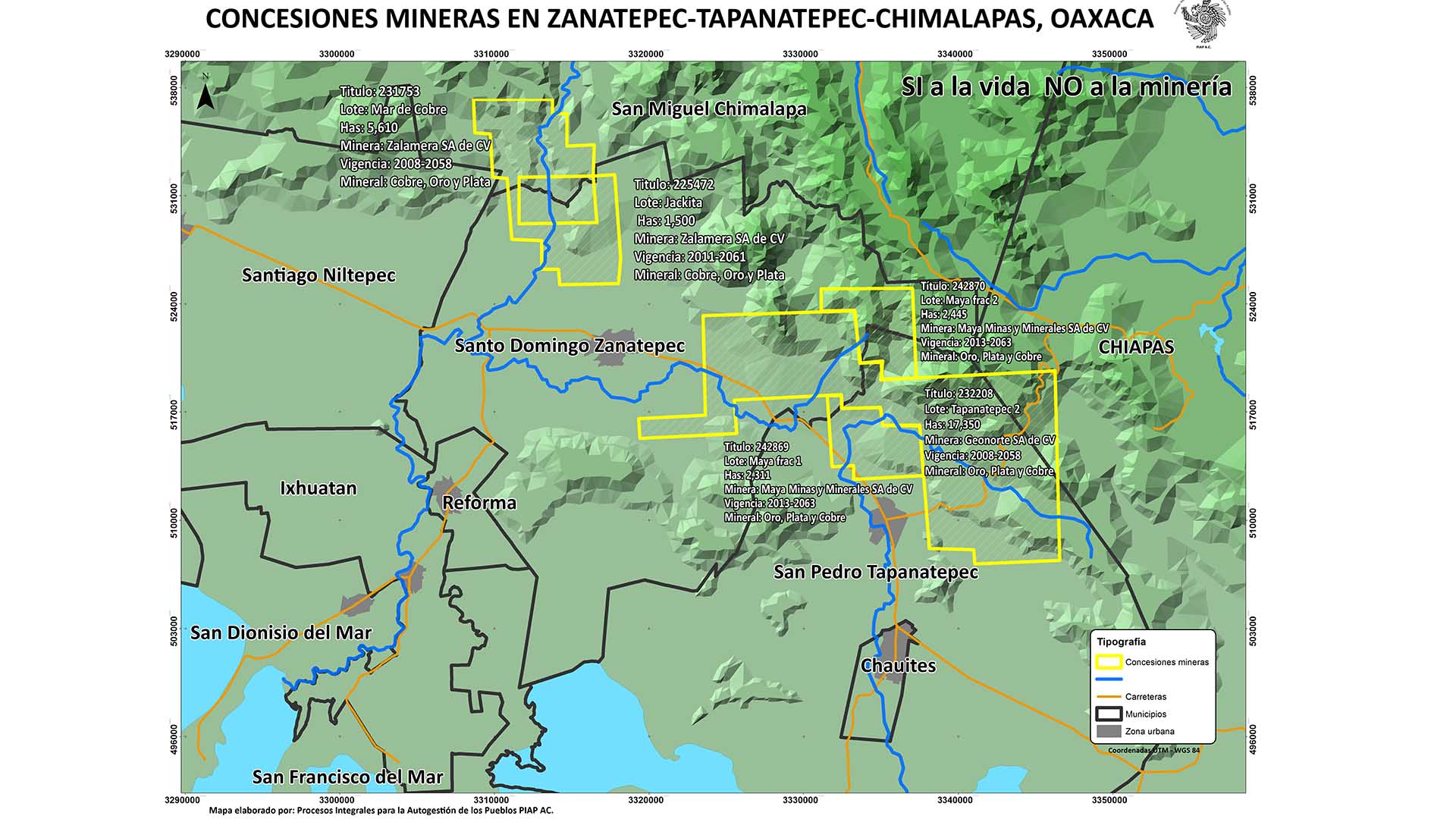 foto 1- mapa de los 5 lotes mineros en la zona oriente del istmo copia