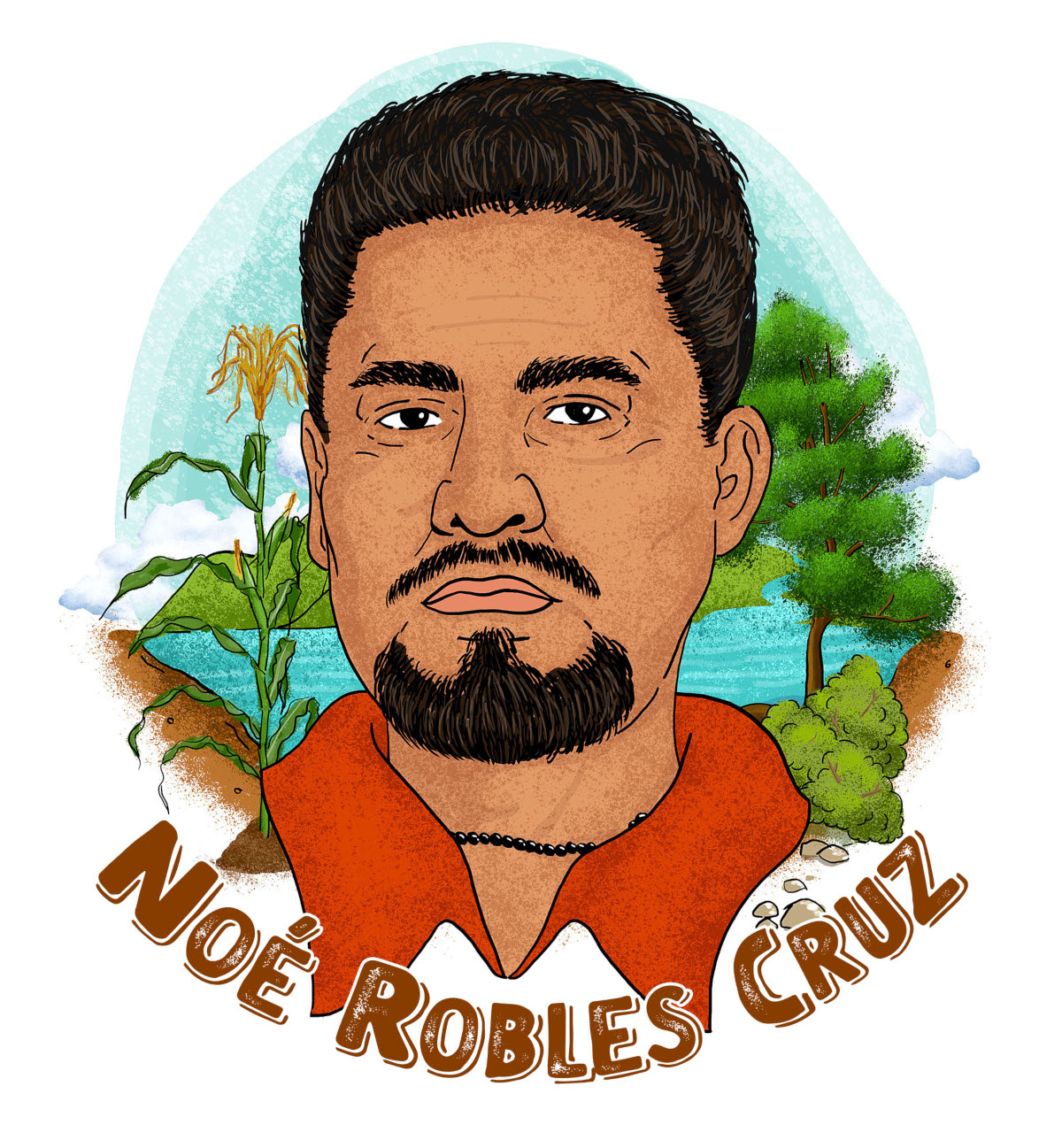 Noé Robles Cruz, campesino y padre amoroso de Paso de la Reyna - EDUCA